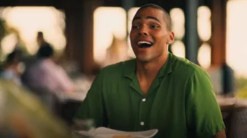¡Liquidación de ahorros de verano de Stamzod! Camisa hawaiana Stamzod usada por Zion Lindsey (Nicholas Duvernay) como se ve en The White Lotus (T03E08)