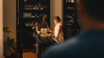 Gucci Bamboo Mini Top Handle Bag worn by Victoria Ratliff (Parker Posey) as seen in The White Lotus (S03E08)