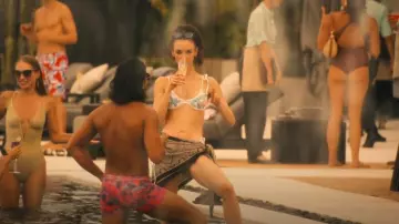 Oceanus Bethanie Bikini worn by Chloe (Charlotte Le Bon) as seen in The White Lotus (S03E08)