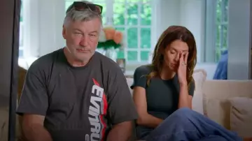 Evinrude Johnson T Shirt worn by Alec Baldwin as seen in The Baldwins (S01E06)