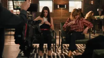 Loeffler Randall Spotted Pumps worn by Kris (Meredith MacNeill) as seen in Small Achievable Goals (S01E04)