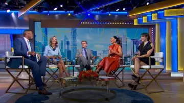 Entire Studios Delta Skirt worn by Tracee Ellis Ross as seen in Good Morning America on April 7, 2025