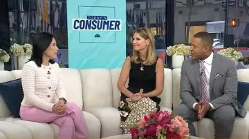 Rag & Bone Gaspard Cardigan worn by Vicky Nguyen as seen in Today on April 7, 2025