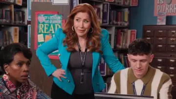 L'Agence Bethany Blazer worn by Melissa Schemmenti (Lisa Ann Walter) as seen in Abbott Elementary (S04E21)