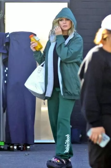 Crocs Classic Bae Platform Clogs worn by Heidi Klum in Los Angeles on March 14, 2025