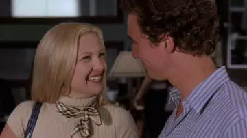 Burberry Mini Silk Scarf worn by Andie (Kate Hudson) in How to Lose a Guy in 10 Days