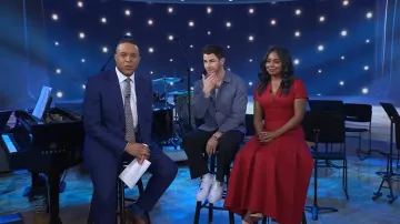 Nike Air Force 1 '07 FlyEase Sneaker worn by Nick Jonas as seen in Today on April 10, 2025