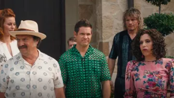 Andersson Bell Letto Shirt worn by Kelvin Gemstone (Adam DeVine) as seen in The Righteous Gemstones (S04E04)