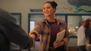 Camisa de franela de manga larga Arroyo para hombre de The North Face usada por Siaja (Anna Lambe) vista en North of North (S01E06)