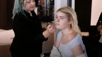 Brandy Melville Eden Crop Top worn by Lola Sheen as seen in Denise Richards and Her Wild Things (S01E08)