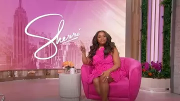Amur Emilia Cascade Ruffled Minidress worn by Sherri Shepherd as seen in Sherri on April 7, 2025