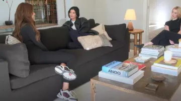 Nike Men's Air Monarch IV Walking Sneakers worn by Khloe Kardashian as seen in The Kardashians (S06E10)