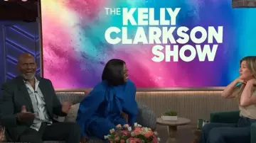 Ferragamo Cargo Trouser worn by Viola Davis as seen in The Kelly Clarkson Show on April 10, 2025