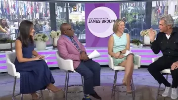 Staud Elyse Dress worn by Kaylee Hartung as seen in Today on April 15, 2025