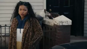 A.L.C. Stone Jacket worn by Delilah 'Dee' Fulton (Laya DeLeon Hayes) as seen in The Equalizer (S05E15)