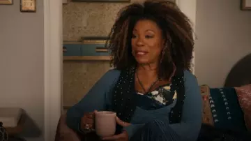 Free People Piper Studded Tank Top worn by Viola 'Vi' Marsette (Lorraine Toussaint) as seen in The Equalizer (S05E15)