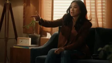 Vaqueros Mother Tomcat Ankle Fray usados por Melody 'Mel' Bayan (Liza Lapira) como se ve en The Equalizer (T05E15)