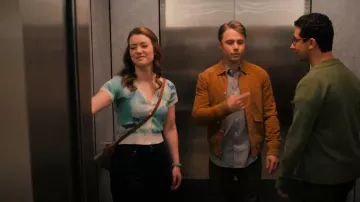 Bolsa de cámara de transporte Madewell usada por Phoebe Duncan (Molly Kunz) como se ve en The Irrational (S02E09)