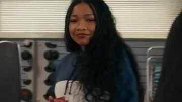The Equalizer Laya DeLeon Hayes Sweat à capuche Color Block