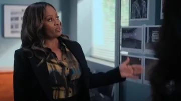 Ba & Sh Teya Top worn by Marisa Clark (Maahra Hill) as seen in The Irrational (S02E14)