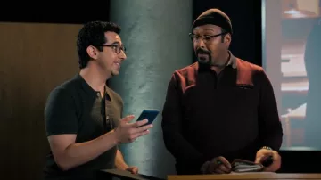 Rails Nathan Cotton-Blend Short-Sleeve Polo Shirt worn by Rizwan Asadi (Arash DeMaxi) as seen in The Irrational (S02E16)