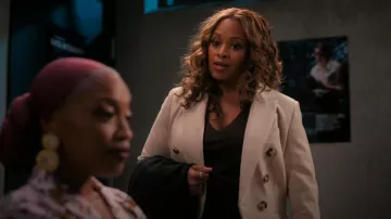 Veronica Beard Miller Dickey Jacket worn by Marisa Clark (Maahra Hill) as seen in The Irrational (S02E16)