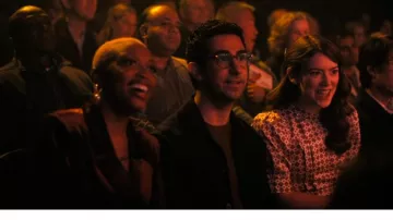 Sandro Jayani Printed Puff Sleeve Mini Dress worn by Phoebe Duncan (Molly Kunz) as seen in The Irrational (S02E17)