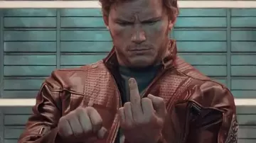 Guardians of the Galaxy Star Lord Leather Jacket of Peter Quill / Star-Lord (Chris Pratt) in Guardians of the Galaxy Vol. 3