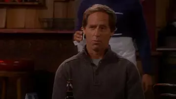 The Normal Brand Men's Seawool Popover worn by Neville Goldufski (Nat Faxon) as seen in The Conners (S07E03)