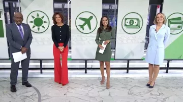 Veste Ann Taylor Tailored Lady portée par Stephanie Ruhle comme on le voit dans Today le 16 avril 2025