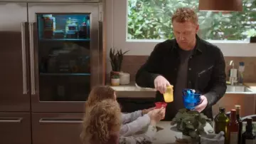 John Varvatos Suede Shirt Jacket In Black worn by Owen Hunt (Kevin McKidd) as seen in Grey's Anatomy (S21E14)