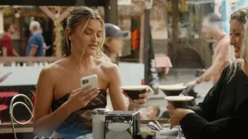 Jaded London All Tied Up Top usado por Lexi Wood como se ve en Summer House (T09E10)