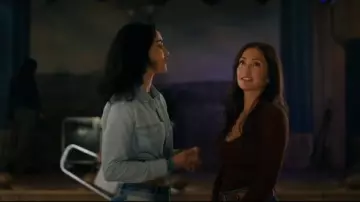 Vintage Native american Sterling Silver Coral Ring worn by Ellie Estevez (Marianly Tejada) as seen in Ransom Canyon (S01E03)
