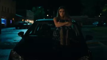 Frye Jean Harness Boots worn by Lauren Brigman (Lizzy Greene) as seen in Ransom Canyon (S01E03)