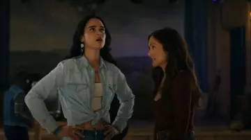 Levi's Ultimate Western Denim Shirt worn by Ellie Estevez (Marianly Tejada) as seen in Ransom Canyon (S01E03)