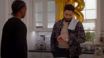 Wax London Park Embroidered Jacket worn by Jordan Baker (Michael Evans Behling) as seen in All American (S07E11)
