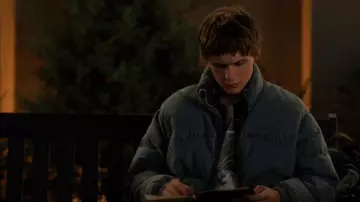 Levi's Super Puffer Jacket worn by Jamie Reed (Parker Daniel Queenan) as seen in Found (S02E19)