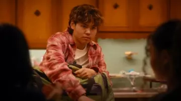 BDG Cropped Plaid Flannel Shirt worn by Chris De La Rosa (Sean Lew) as seen in The Cleaning Lady (S04E04)