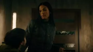 Barbour Flyweight Cavalry Quilted Jacket worn by Thony De La Rosa (Elodie Yung) as seen in The Cleaning Lady (S04E05)