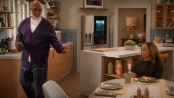 Burberry Plaid Pants worn by Poppa (Damon Wayans) as seen in Poppa's House (S01E17)