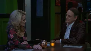 AFRM Maggie Ruched Square Neck Dress worn by Vanessa McBride (Lauren Buglioli) as seen in Beyond the Gates (S01E32)