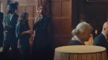 Allsaints Harlee Caladesi Dress worn by Emily Wright (Ruby Ashbourne Serkis) as seen in I, Jack Wright (S01E01)
