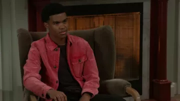 Scotch & Soda Washed Corduroy Shirt Jacket worn by Tyrell Richardson (Jaden Lucas Miller) as seen in Beyond the Gates (S01E35)