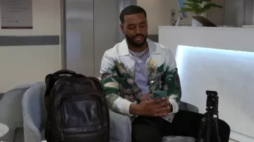 Domrebel Pondscum Bomber Jacket worn by Andre Richardson (Sean Freeman) as seen in Beyond the Gates (S01E35)
