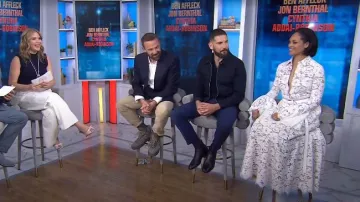 Brunello Cucinelli Wool-insert Nubuck Boots worn by Ben Affleck as seen in Today on April 22, 2025