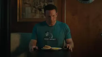 Chick Magnet T-Shirt worn by Christian Wolff (Ben Affleck) in The Accountant 2