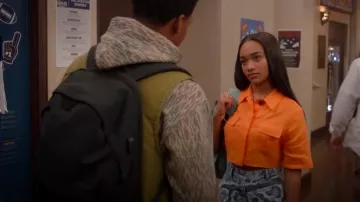 Matthew Bruch Cargo Crop Top worn by Tori (Lauryn Hardy) as seen in All American (S07E12)