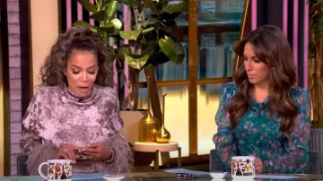 Saloni Ava B Mini Dress worn by Alyssa Farah Griffin as seen in The View on April 25, 2025