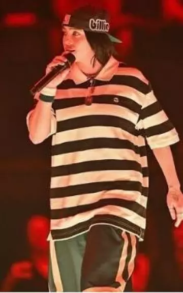 Mitchell And Ness x Billie Eilish Cap worn by Billie Eilish at Hit Me Hard and Soft Tour Stockholm Night 1 post on April 23, 2025