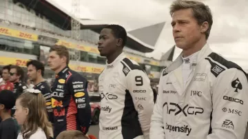 Tenues de film de F1 : Brad Pitt porte une combinaison de pilote de course APX GP pour représenter Sonny Hayes